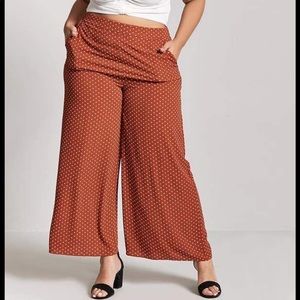 NWT Forever 21 Plus Size Wide Leg Pants